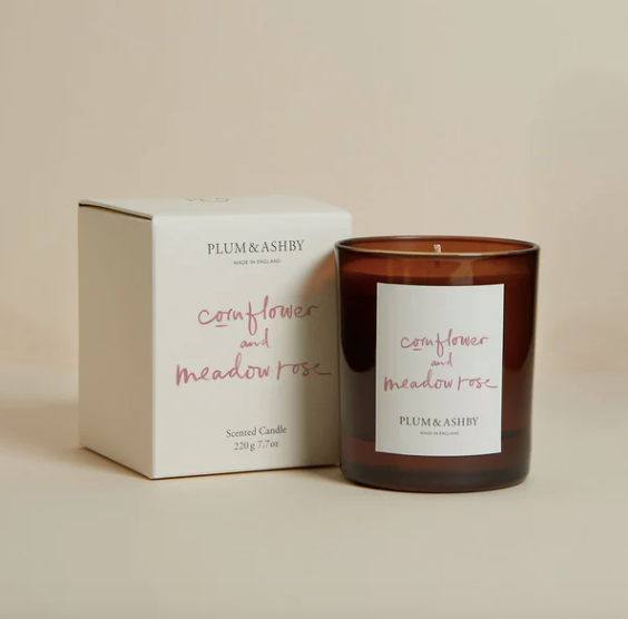 Cornflower & Meadow Rose Candle