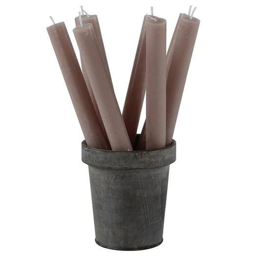Rustic Dinner Candles