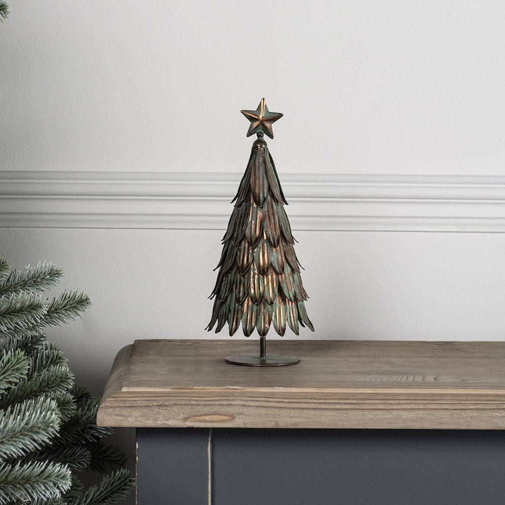 Christmas Tree Vintage Metal